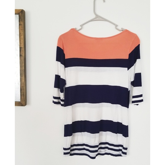 Old Navy Striped Half Sleeve Shirt - Picture 2 of 6